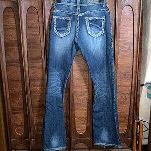 Rock & Roll Cowgirl 27x36 boot cut riding jeans